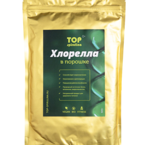 Хлорелла Organic (дикая) в порошке 1 кг.